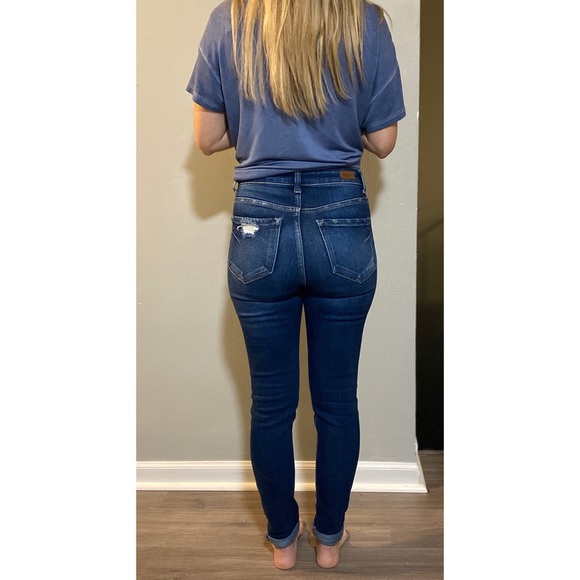 BKE STELLA HIGH RISE SKINNY ANKLE JEAN SIZE 27 - Picture 2 of 8